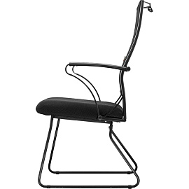 Конференц-кресло Ergolife Sit Air чёрный (ткань, металл чёрный)