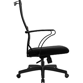 Кресло для руководителя Ergolife Sit Air чёрное (ткань, пластик)