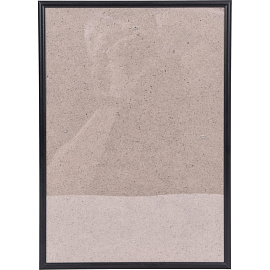 Рамка Altiro А4 21x29.7 см металлический багет 8 мм чёрная