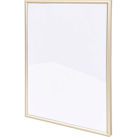 Рамка Altiro А4 21x29.7 см металлический багет 8 мм золотистая