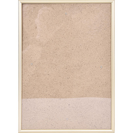 Рамка Altiro А4 21x29.7 см металлический багет 8 мм золотистая