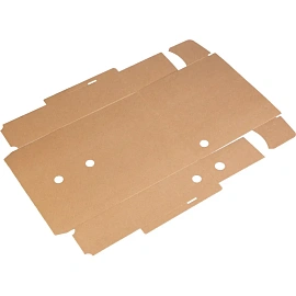 Короб архивный из гофрокартона Комус 320x260x100 мм бирюзовый до 1000 листов