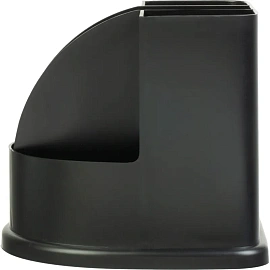 Подставка-органайзер для канцелярских принадлежностей Выбор есть 5 отделений черная 13x12x10.7 см