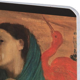 Тетрадь предметная по физике Комус Класс Искусство А5 48 листов в клетку, глянцевая ламинация