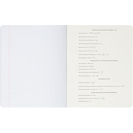 Тетрадь предметная по физике Комус Класс Искусство А5 48 листов в клетку, глянцевая ламинация