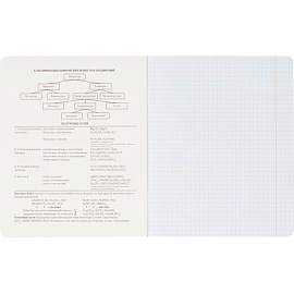 Тетрадь предметная по химии Комус Класс Искусство А5 48 листов в клетку, глянцевая ламинация