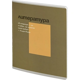 Набор тетрадей предметных Комус Класс Минимализм А5 48 листов Soft Touch/ВД-лак (12 штук в упаковке)