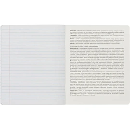 Набор тетрадей предметных Комус Класс Минимализм А5 48 листов Soft Touch/ВД-лак (12 штук в упаковке)