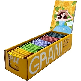 Зерновые плитки медовые GRANI ассорти 7 г (30 штук в упаковке)