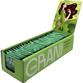 Зерновые плитки медовые GRANI мята 7 г (30 штук в упаковке)