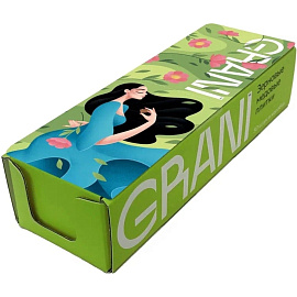Зерновые плитки медовые GRANI мята 7 г (30 штук в упаковке)