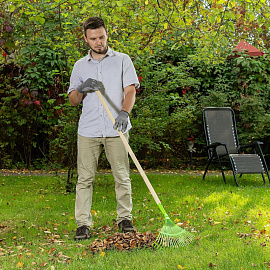 Грабли веерные Palisad без черенка 22 зуба 42.5 см