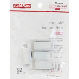 Накладка StahlBuro белый 42х12,5 мм