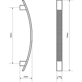 Ручка StahlBuro A345-128 золото