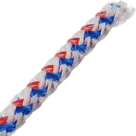 Шнур полипропиленовый плетёный (4 мм, 20 м, 5 штук в упаковке)