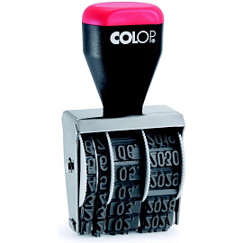 Датер ручной цифровой Colop 05000 Bank (шрифт 5 мм, оттиск 5x31 мм)