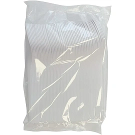 Ложка одноразовая столовая пластиковая Комус 165 мм (50 штук в упаковке)