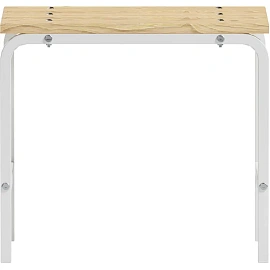 Скамья для раздевалок Металл-Завод сосна (дерево, металл, 500х350х450 мм) фото Скамья для раздевалок Металл-Завод сосна (дерево, металл, 500х350х450 мм)