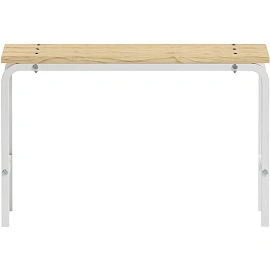 Скамья для раздевалок сосна (дерево, металл, 700х350х450 мм)