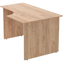 Стол эргономичный Easy to lead Easy Оптима правый (дуб крафт золотой, 1350х880х740 мм)