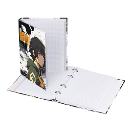 Тетрадь на кольцах А5, 240л., BG "Style manga", глянцевая ламинация
