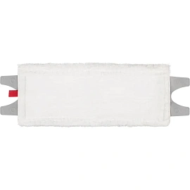 Насадка МОП для швабры-флаундера (плоской) Росмоп микрофибра 36x15 см белая