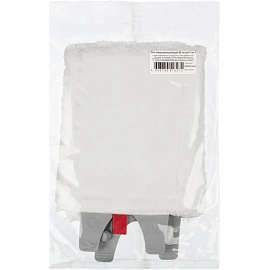 Насадка МОП для швабры-флаундера (плоской) Росмоп микрофибра 36x15 см белая