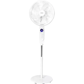 Вентилятор напольный Timberk T-SF1608RC, 45Вт, белый