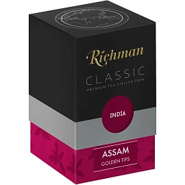 Чай листовой чёрный Richman Ассам 100 г фото Чай листовой чёрный Richman Ассам 100 г