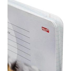 Тетрадь школьная Profit Прелестные щеночки А5 12 листов в клетку