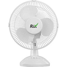 Вентилятор настольный Rix RDF-2200W белый