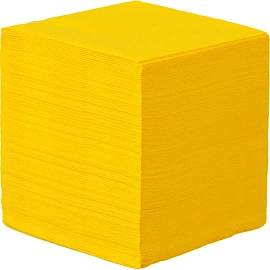 Салфетки бумажные Gratias 2-слойные 24x24 см жёлтые (250 листов в пачке) фото Салфетки бумажные Gratias 2-слойные 24x24 см жёлтые (250 листов в пачке)