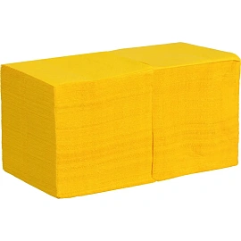 Салфетки бумажные Gratias 2-слойные 24x24 см жёлтые (250 листов в пачке) фото Салфетки бумажные Gratias 2-слойные 24x24 см жёлтые (250 листов в пачке)