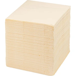 Салфетки бумажные Gratias Professional 2-слойные 24x24 см шампань (250 листов в пачке) фото Салфетки бумажные Gratias Professional 2-слойные 24x24 см шампань (250 листов в пачке)