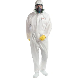 Комбинезон огр. срока использ. с капюшоном Комус Проф МС55 р. XXXL