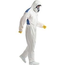 Комбинезон огр. срока использ. с капюшоном Комус Проф МС55 р. XXXL