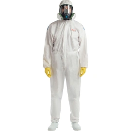 Комбинезон огр. срока использ. с капюшоном Комус Проф МС55 р. XXXL