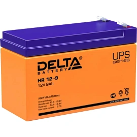 Батарея для ИБП Delta HR 12-9 12В/9, F2 (151x65x94мм)