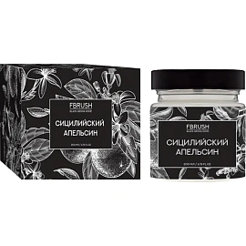 Свеча ароматическая в банке Fbrush Сицилийский апельсин 8.5x6 см