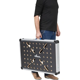 Верстак слесарный Стелла-техник ST-058 (чёрный, 845х598х885 мм)