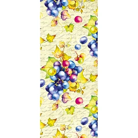 Пакет подарочный ламинация Хорошо виноград (35x14x11 см)