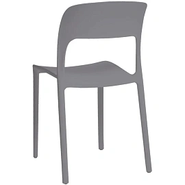 Стул обеденный Eclipse серый (пластик)