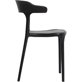 Стул обеденный Enova чёрный (пластик)