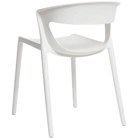 Стул обеденный Evok белый (пластик)