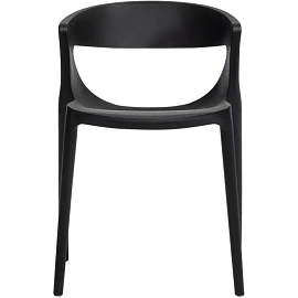 Стул обеденный Evok чёрный (пластик)