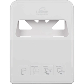 Диспенсер для покрытий на унитаз Luscan Prof Etalon белый 1/4