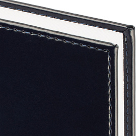 Ежедневник датированный 2026 АТТАСНЕ А4, 176л, 200х270мм, Каньон, синий