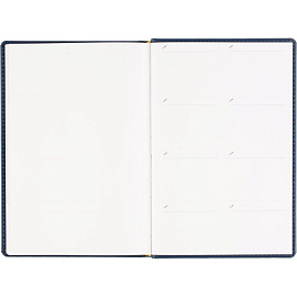 Ежедневник датированный 2026 Attache А5, 180л, 143х210мм, Сиам, синий