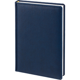 Ежедневник датированный 2026 Attache А5, 180л, 143х210мм, Сиам, синий