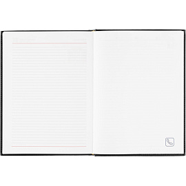 Ежедневник датированный 2026 год Attache Каньон искусственная кожа А4 176 листов чёрный